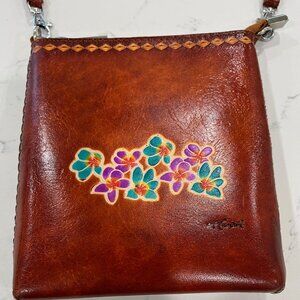 Leather small crossbody made in Hawaii purse 2